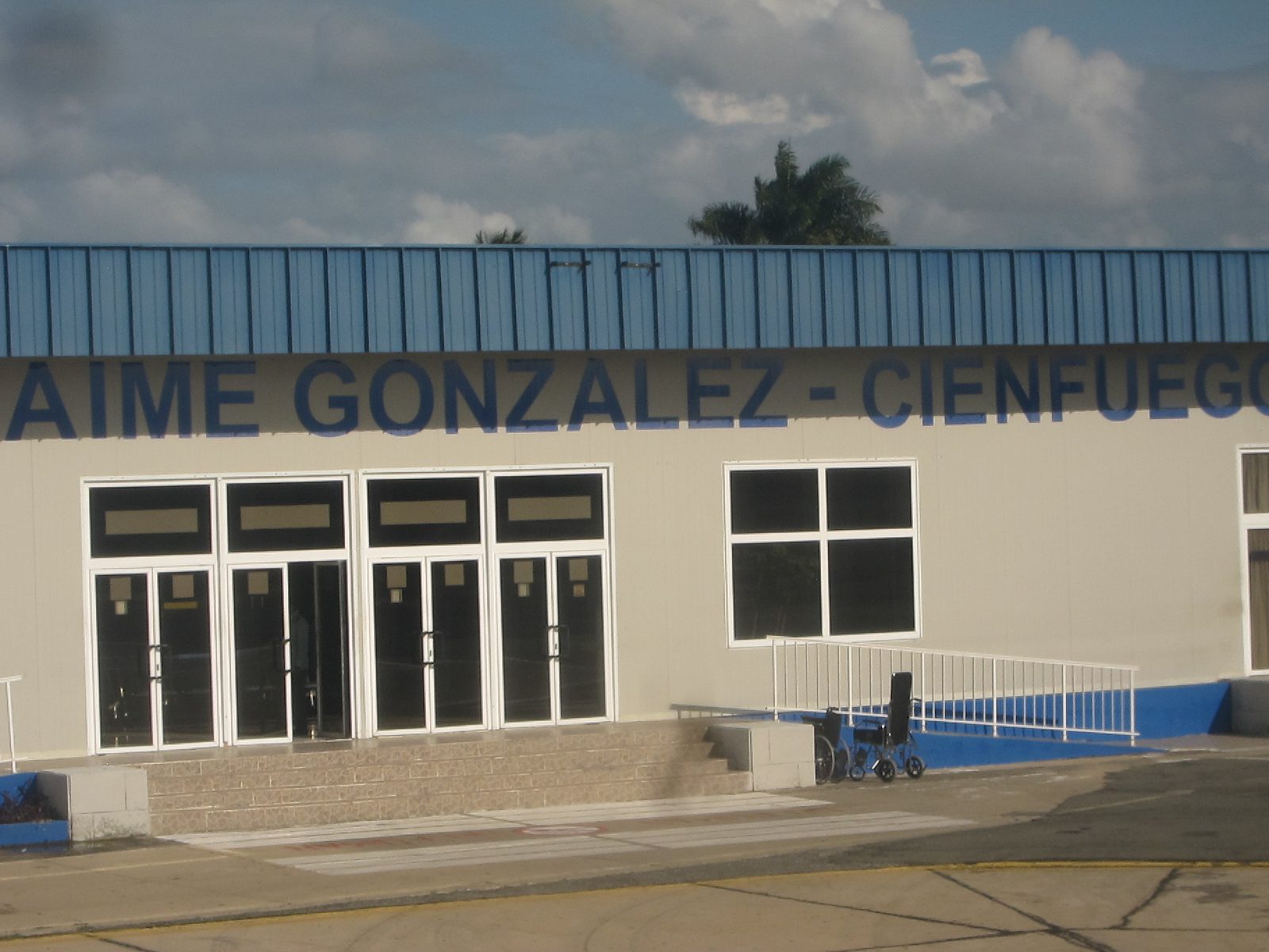 Our departure airport in Cienfuegos